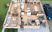 一軒家建築のBIM