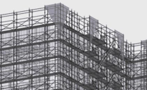 足場構築用のBIM